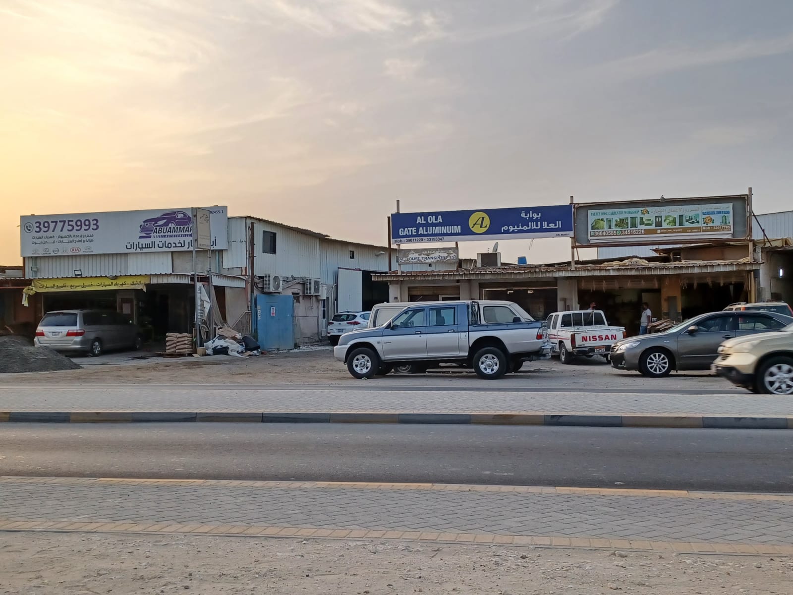 للايجار مخزن كبير في الهمله
