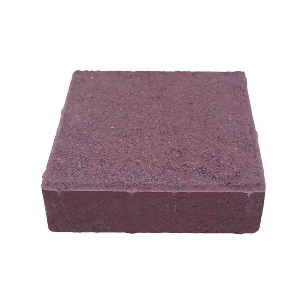 Square 80Mm Red Paving 200X200X80Mm - Per Sqm