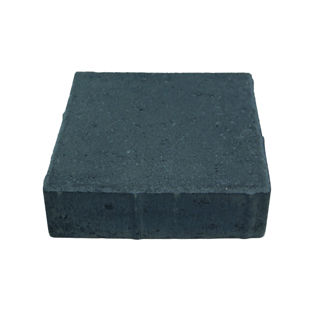 Square 80Mm Charcoal Paving 200X200X80Mm - Per Sqm