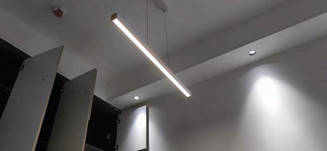 Hanging lenair Light With Fan Led