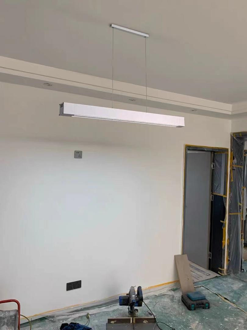 Hanging lenair Light With Fan Led