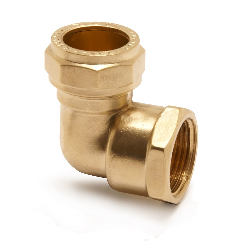 Brass F/Elbow Maat Size: 22X3/4"