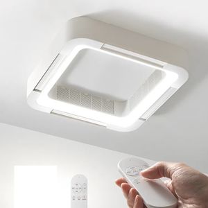 Square Led Celling Fan With Lighting Surface Fix 