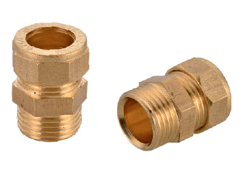 Brass N/Socket Maat Size: 15X1/2 "