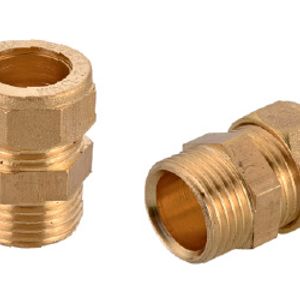 Brass N/Socket Maat Size: 15X1/2 "
