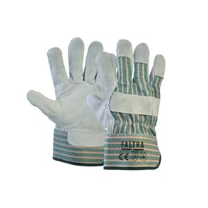 Leather Working Gloves H/D Ht-815-Scb