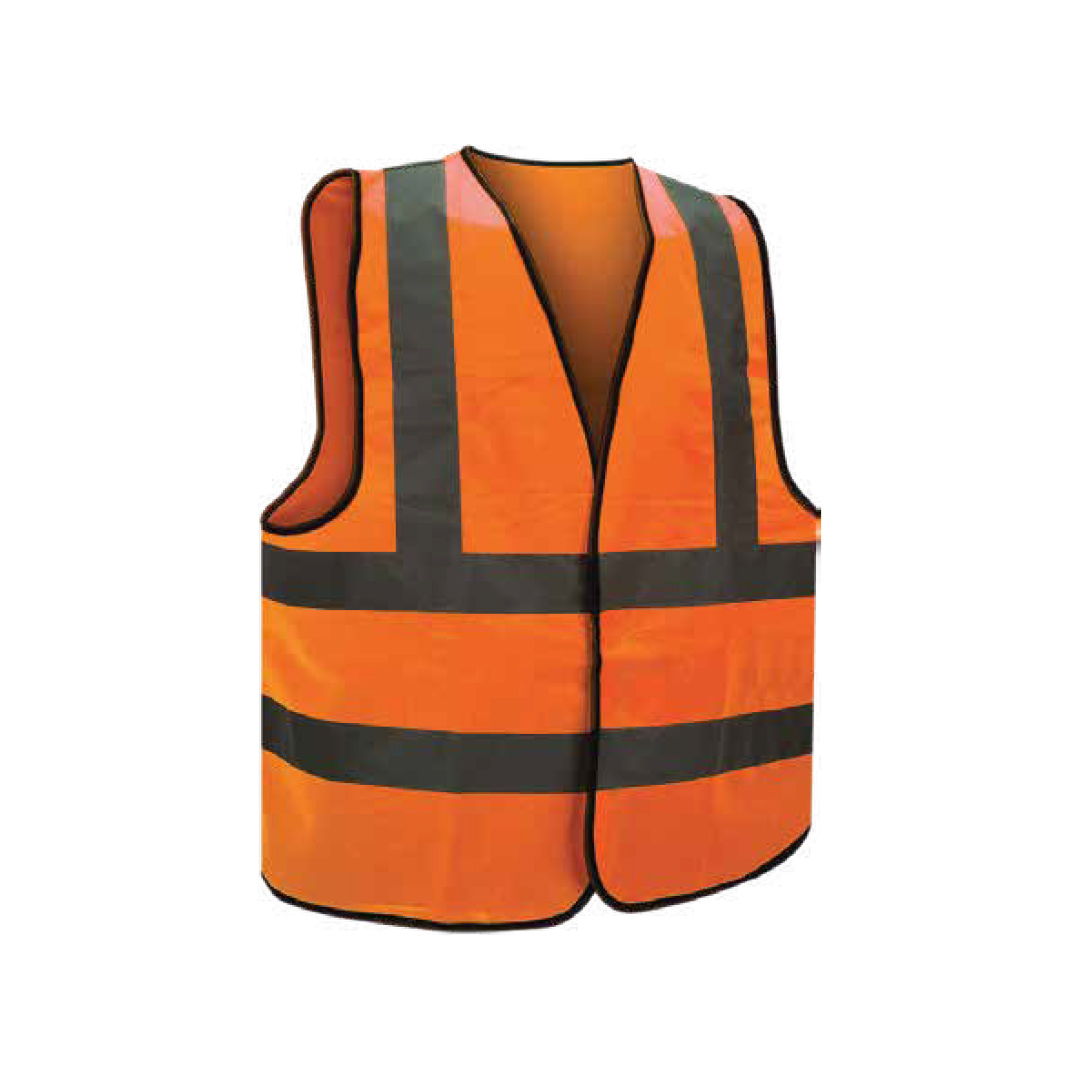 Executive Safety Vest - Cloth Type Orange