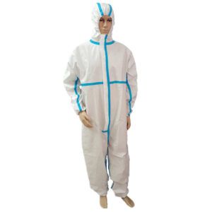 4B/5B/6B Disposable Coverall W/Blue Tape