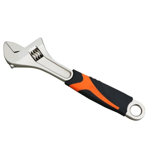 Kendo Adjustable Wrench With TPR Handle