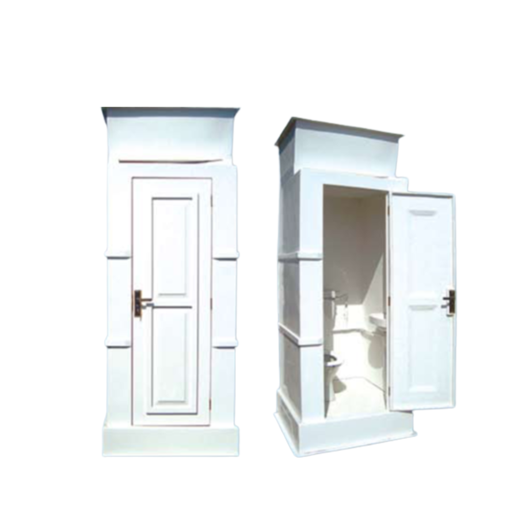 Portable Toilet Without Water Tank - 100X100X225Cm