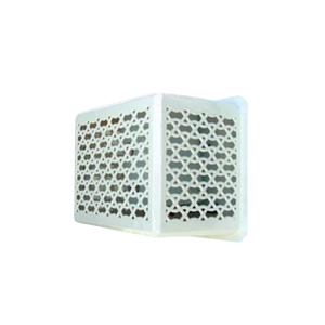 White Air Conditioner Cover Wave - 76X50X60Cm
