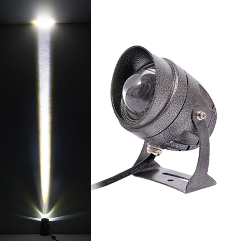 Narrow BEAM - LAWN LIGHT 10W - FRAME WHITE 3000K
