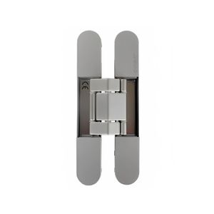 Kubi7 K7080 Satin Nickel | Concealed Door Hinge Up To 100 Kg