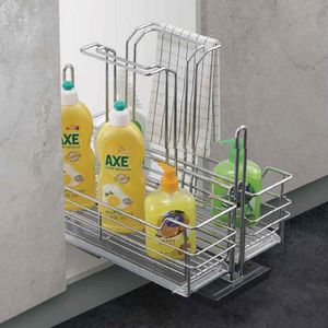 Ak Soft Close Undersink Basket - 350Mm - 280X450X360