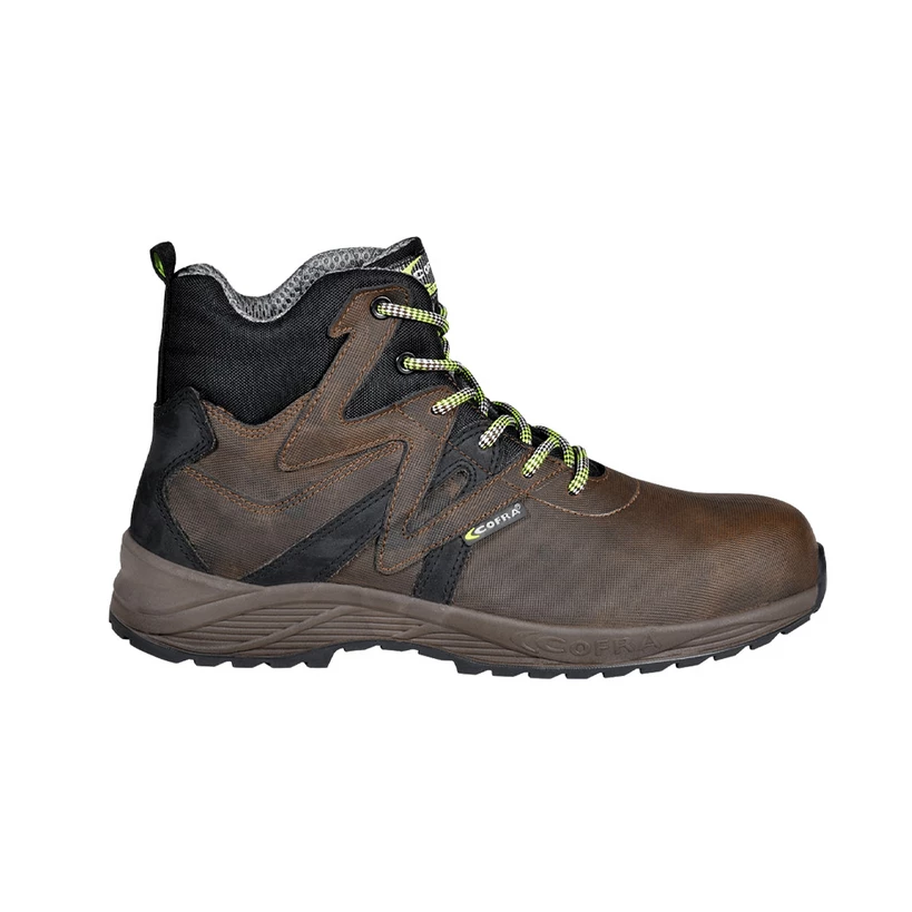 Pushpress Brown S3 Src Safety Shoes