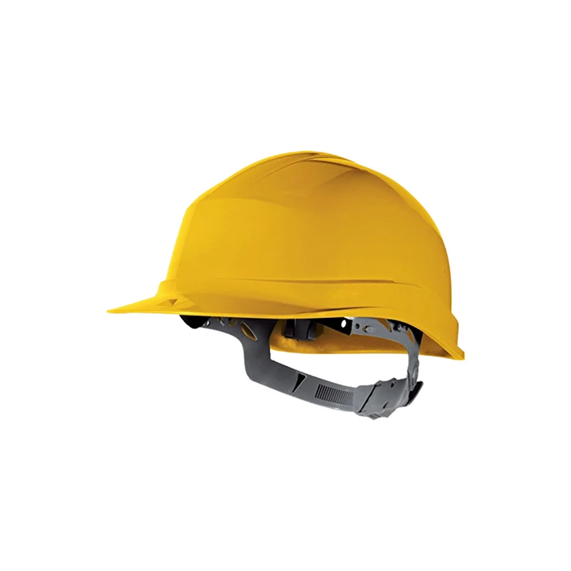 Zircon 1Ja Yellow Safety Helmet Manual Adjustment Deltaplus