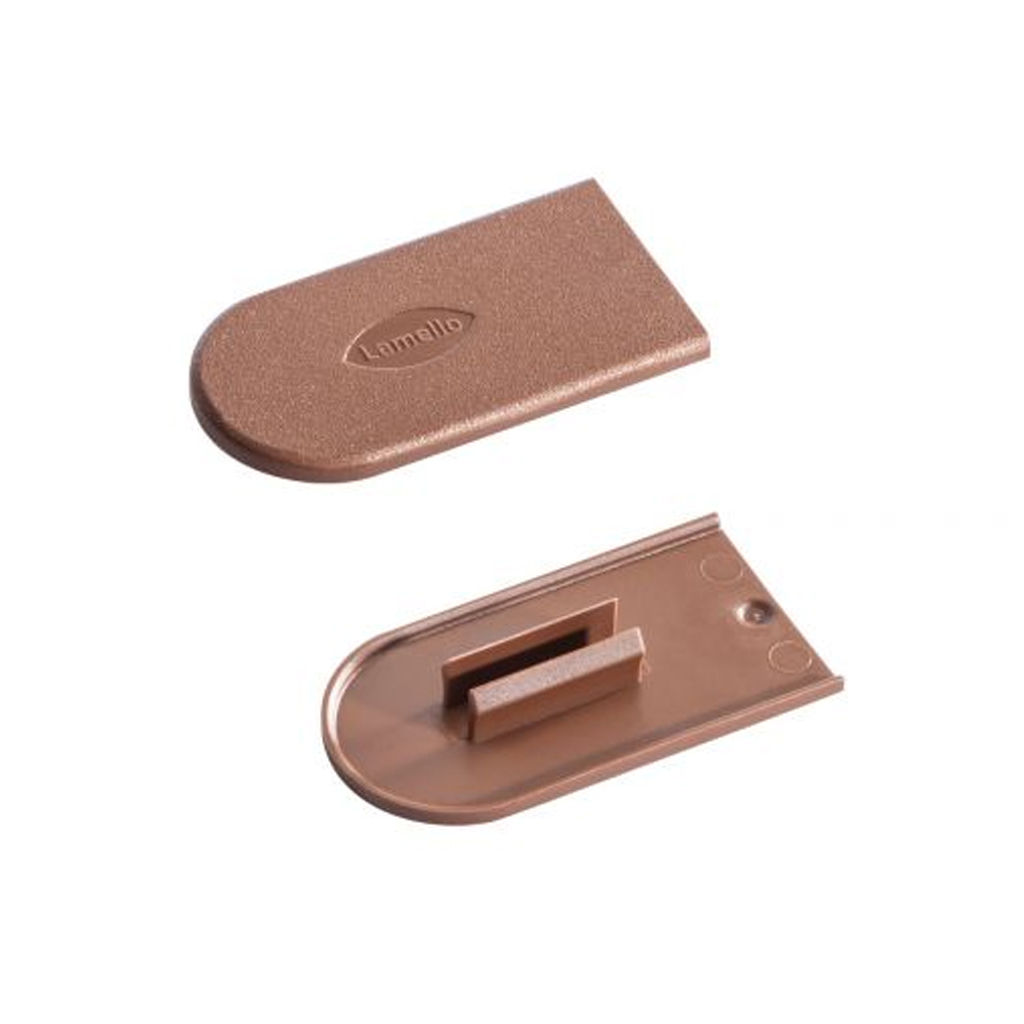 Lamello - Cabineo Cover Caps Plastic (Lamello - Cover Caps Plastic Fawn Brown, Ral 8007 )