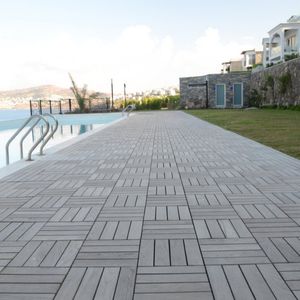 Novawood - Ash Tile Decking Per Sqm