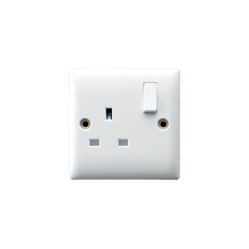 Buy 13A Single Switched Socket Outlet, W3001 Online on Qetaat.com