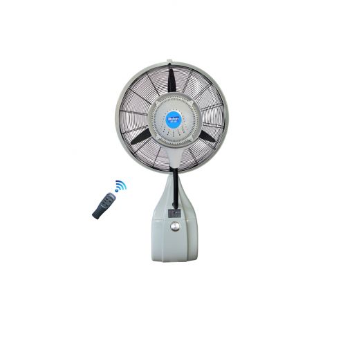 Buy Mist fan 26" Wall Type, Continuos Spray- (With Remote), MFW-26L Online on Qetaat.com
