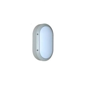 Led Bulkhead Grey,5W, 6500K 85-265V 50/60Hz L-220X135X65 Ip65 (Rr-33-05Lbh-D-Gy)