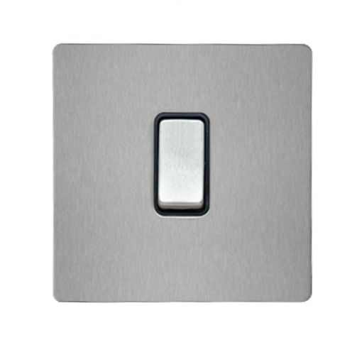 Buy RR Vivan ,1 Gang Bell Switch 'BELL' ,BSS, VN6614M-B-BSS Online on Qetaat.com