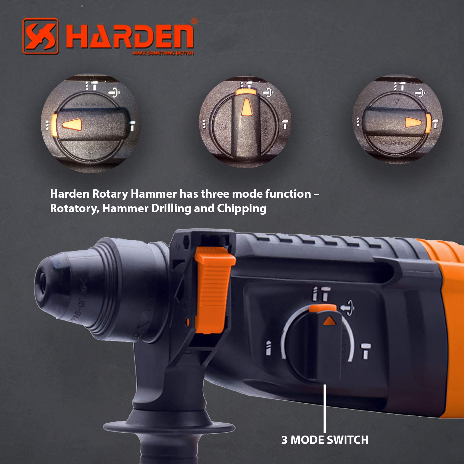Buy Harden Rotary Hammer Drill 800W 750382 Online on Qetaat.com