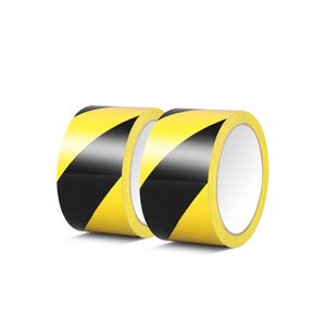 Warning Tape Yellow & Black  3"X100yard