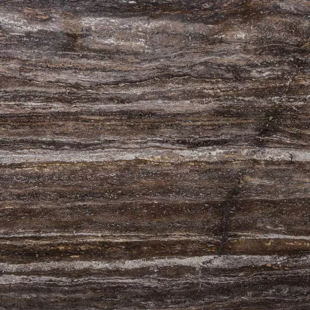 Buy Dark Silver Travertine Marble Slabs Online On Qetaat.com