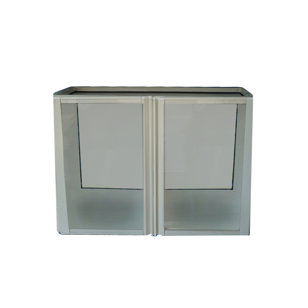 Buy ALUMINIUM BOX CABINET FOR R.O SYSTEM - PER PIECE WITH FIXING Online | Construction Finishes | Qetaat.com