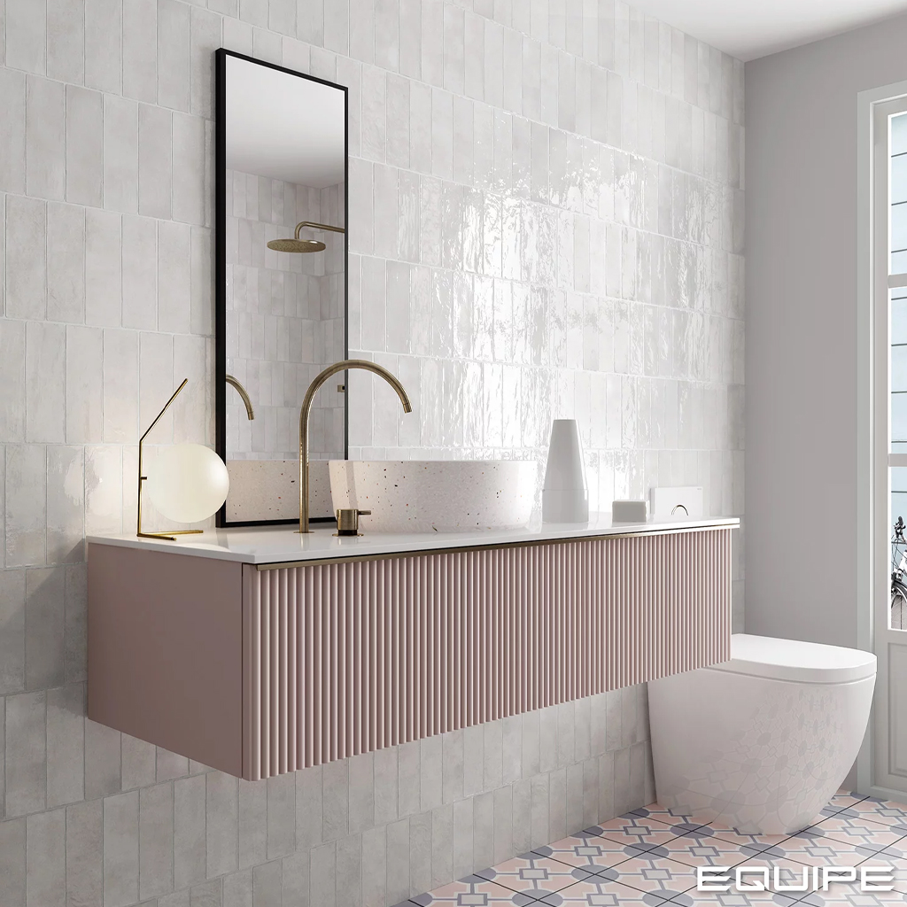 Equipe - La Riviera - 6.5 x 20 Cm (Gris Nuage)
