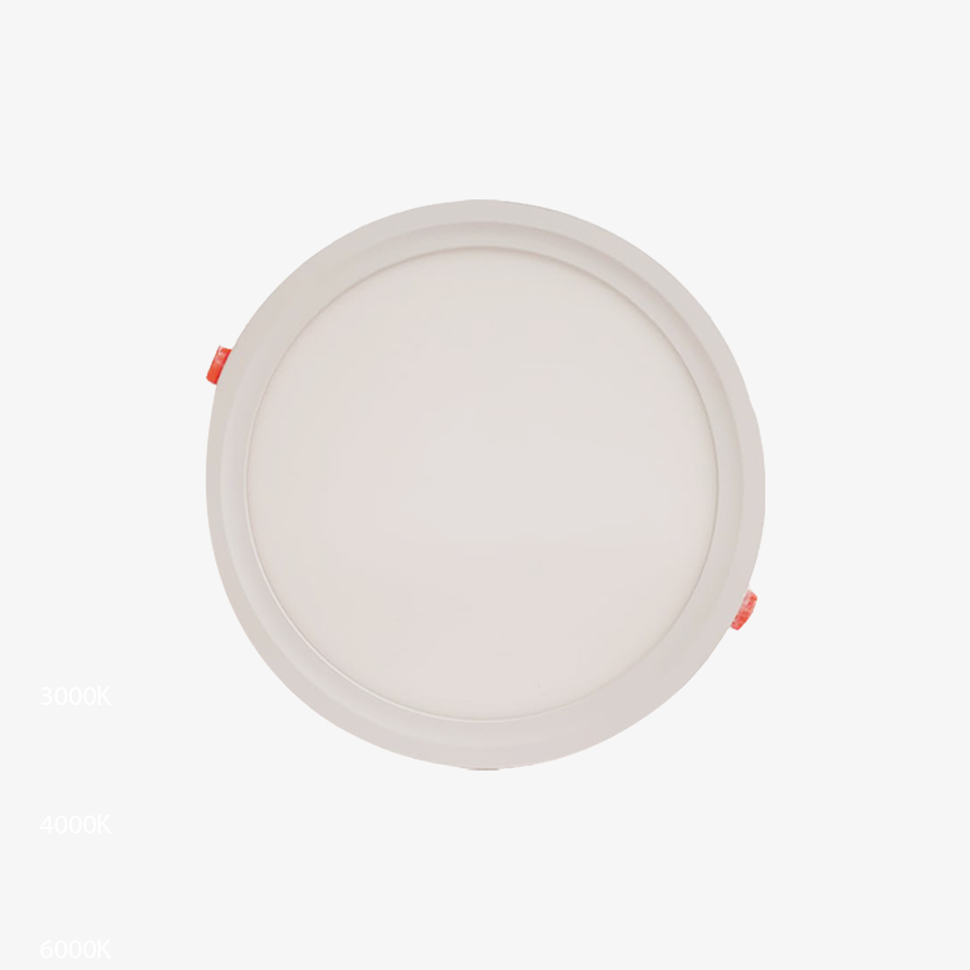 Down Light LED 18W (Down Light LED 18W 3000K 8" ROUND Panel ABEE)
