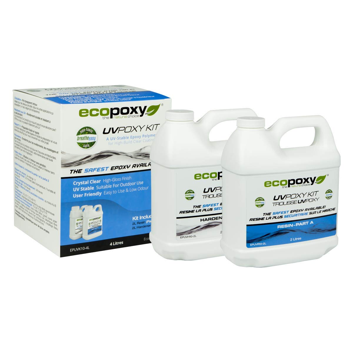 Ecopoxy - Uvpoxy Kit 4ltr