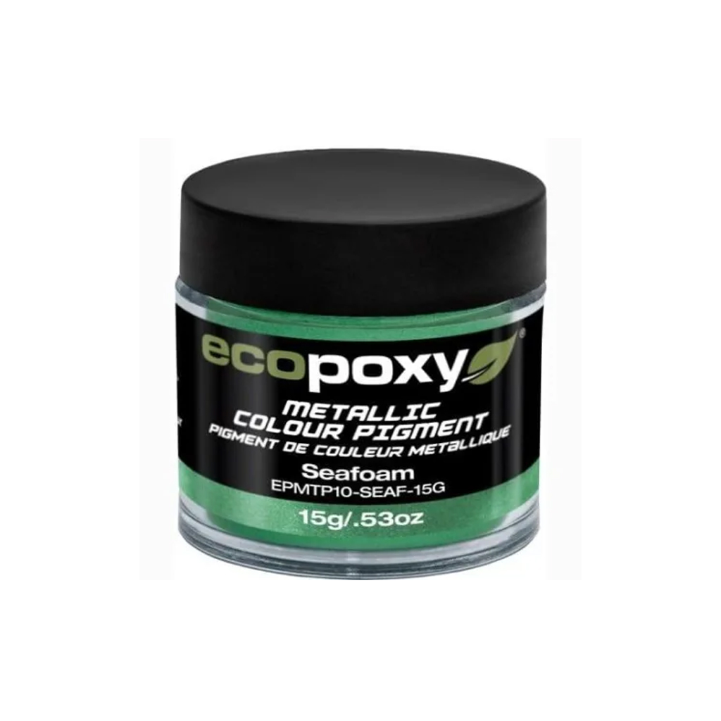 Ecopoxy - Metallic Color Pigment Swatch 5g : Seafoam