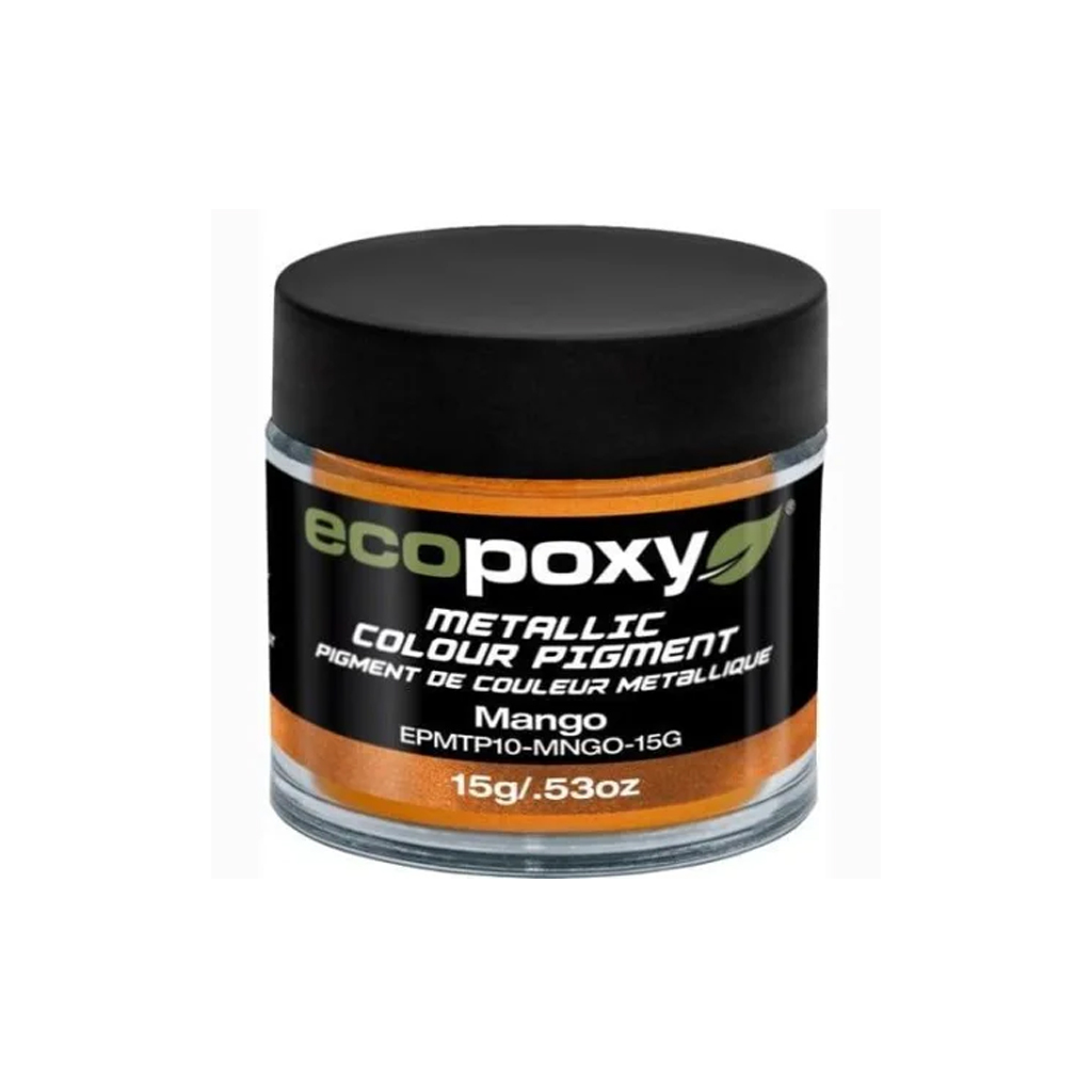 Ecopoxy - Metallic Color Pigment Swatch 5g : Mango