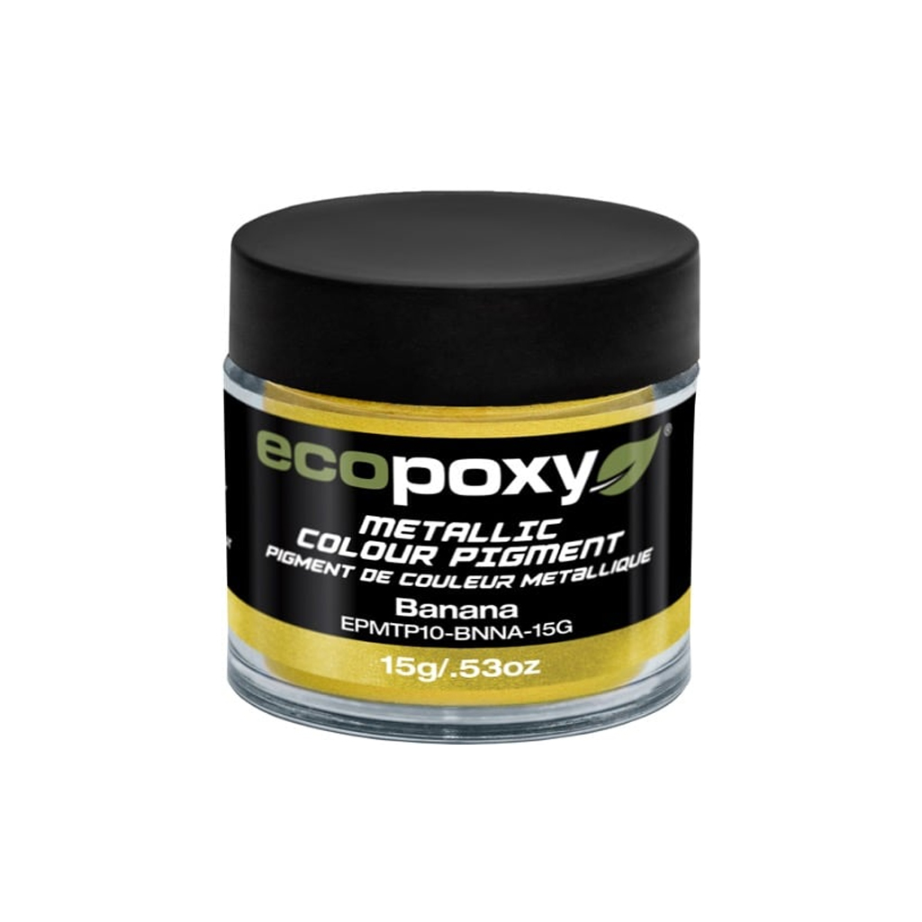 Ecopoxy - Metallic Color Pigment Swatch 5g : Banana