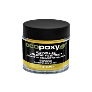 Ecopoxy - Metallic Color Pigment Swatch 5g : Banana