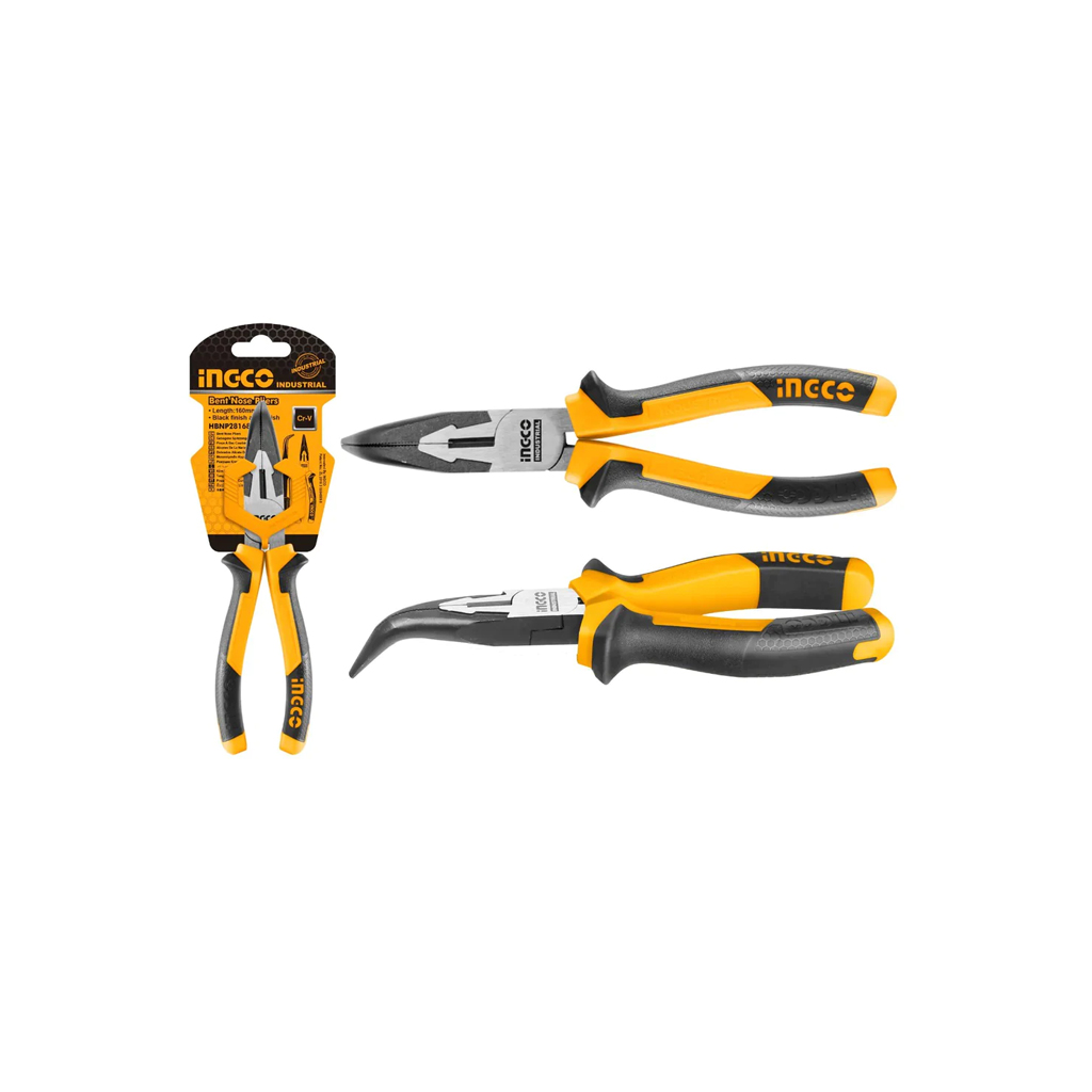 Ingco High leverage bent nose pliers