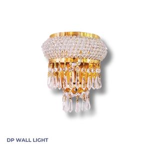Crystal Golden Decorative Wall Light 