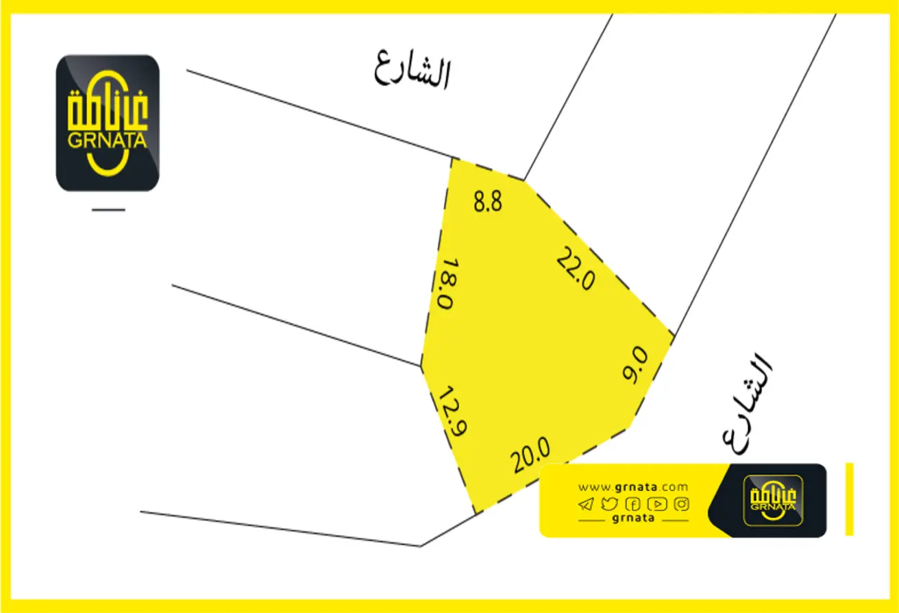 أرض للبيع في عراد
