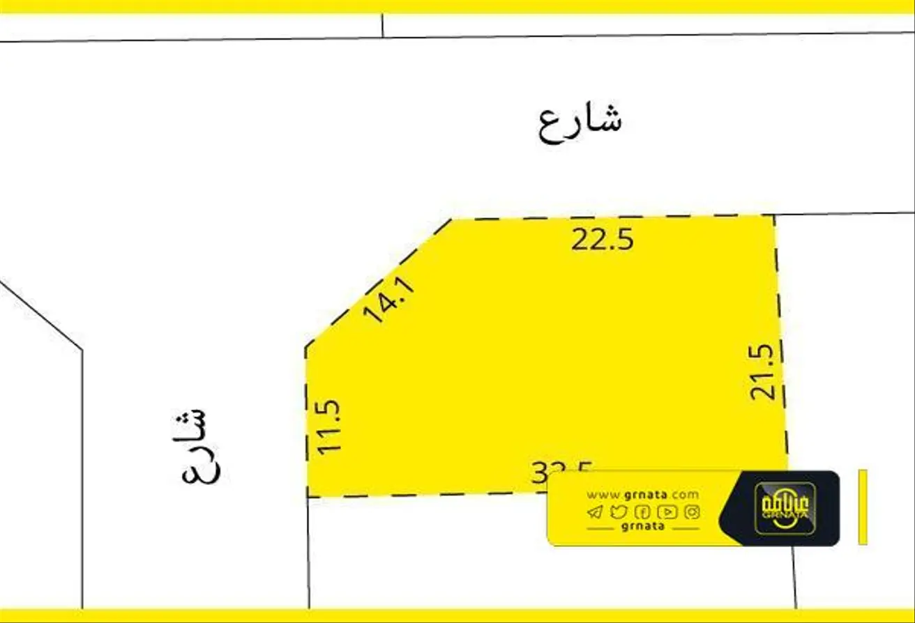 أرض للبيع في عراد