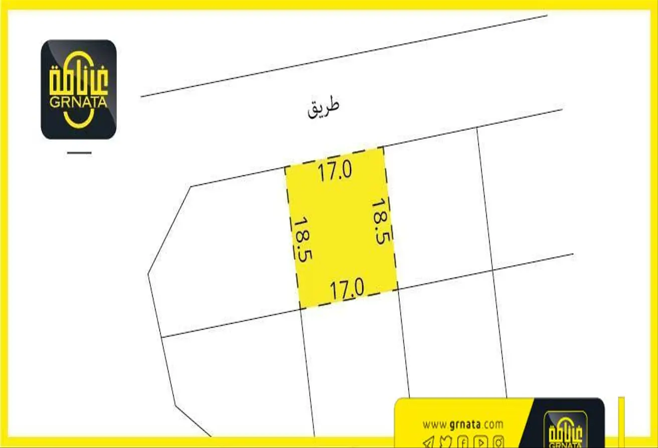 أرض للبيع في مقابة