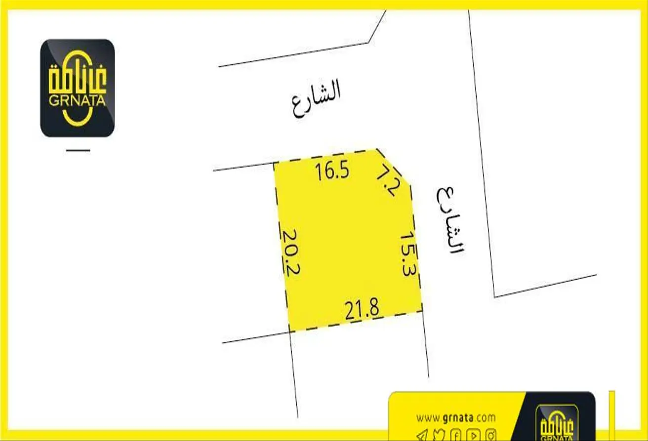 أرض للبيع في مقابة
