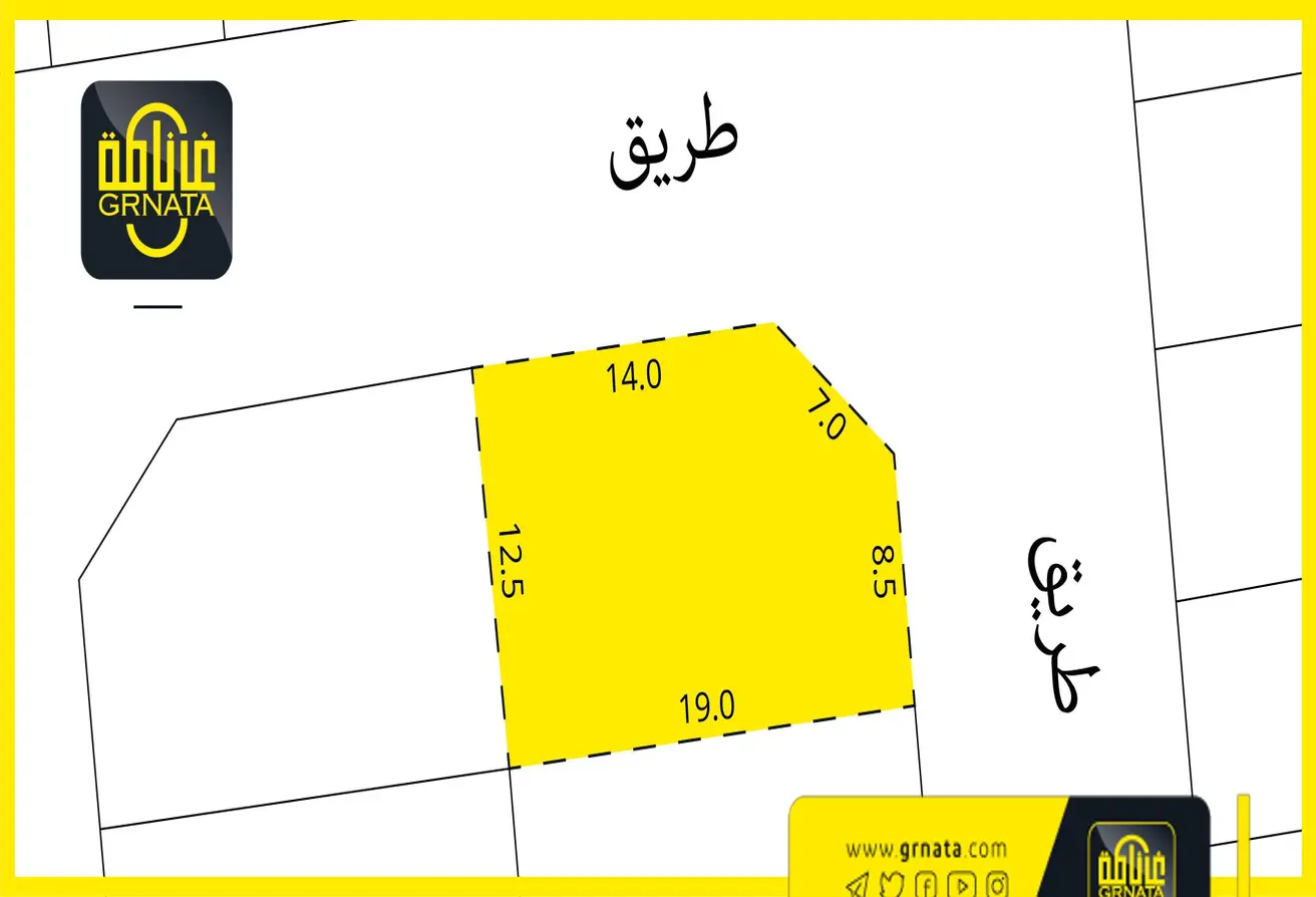 أرض للبيع في الهملة