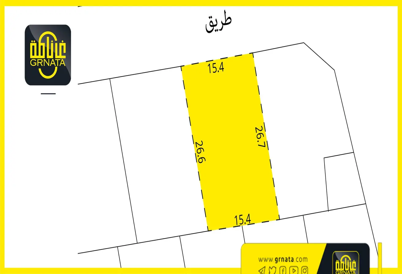 أرض للبيع في البديع
