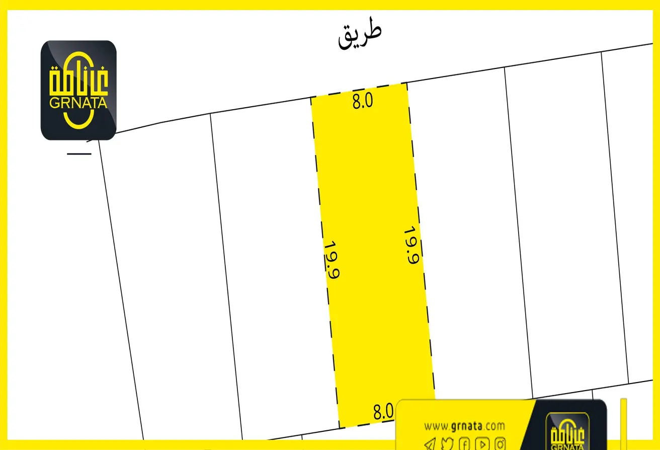 أرض للبيع في مدينة حمد
