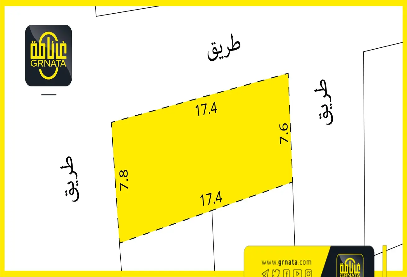أرض للبيع في الحورة