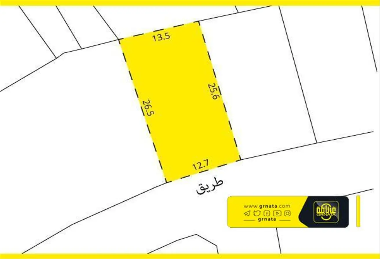 أرض للبيع في الشاخورة
