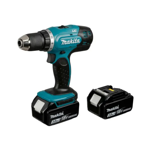 Buy MAKITA Cordless Driver Drill 13 Mm 18V Li-Ion Lxt W/2 Bat online on Qetaat.com
