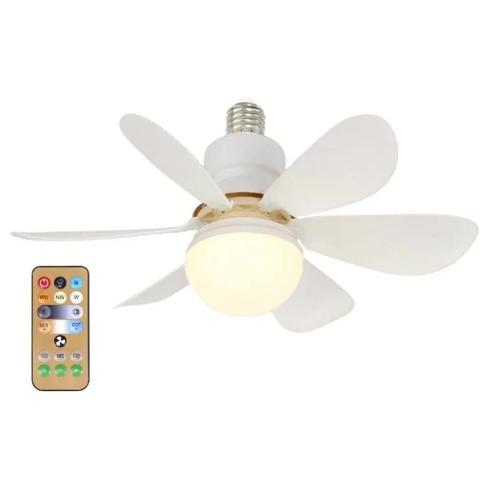 Led Celling Fan With Light Remote 